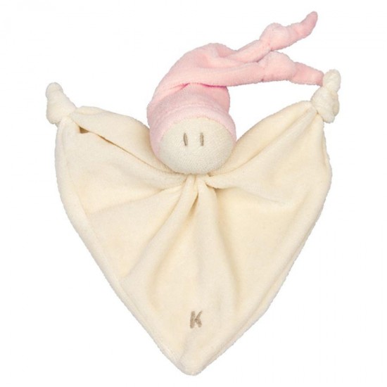 Jucarie zornaitoare textila din bumbac organic - Keptin Jr - Little Zmooz Salmon Jucarie zornaitoare textila din bumbac organic - Keptin Jr - Little Zmooz Salmon