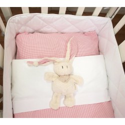 Iepuras din bumbac organic - Keptin Jr - Tjumm Nature Brown Shawl