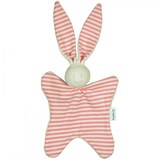 Jucarie textila din bumbac organic - Keptin Jr - Rabbit Pink Jucarie textila din bumbac organic - Keptin Jr - Rabbit Pink