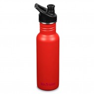 Classic Narrow Tiger Lily - Recipient din otel inoxidabil 532 ml cu capac sport - Klean Kanteen Classic Narrow Tiger Lily - Recipient din otel inoxidabil 532 ml cu capac sport - Klean Kanteen