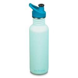 Classic Narrow Blue Tint - Recipient din otel inoxidabil 800 ml cu capac sport - Klean Kanteen Classic Narrow Blue Tint - Recipient din otel inoxidabil 800 ml cu capac sport - Klean Kanteen