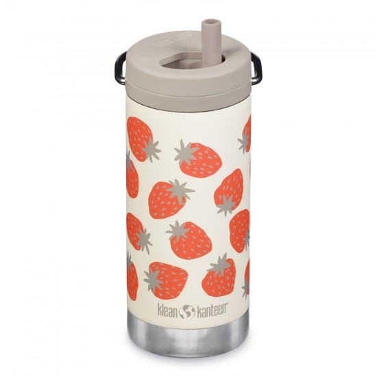 Strawberries - Termos TKWide din otel inoxidabil 355 ml cu capac twist - Klean Kanteen Strawberries - Termos TKWide din otel inoxidabil 355 ml cu capac twist - Klean Kanteen