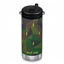 Electric Camo - Termos TKWide din otel inoxidabil 355 ml cu capac twist - Klean Kanteen Electric Camo - Termos TKWide din otel inoxidabil 355 ml cu capac twist - Klean Kanteen