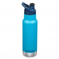 Kid Classic Narrow Hawaiian Ocean - Termos din otel inoxidabil 355 ml cu capac sport - Klean Kanteen  Kid Classic Narrow Hawaiian Ocean - Termos din otel inoxidabil 355 ml cu capac sport - Klean Kanteen