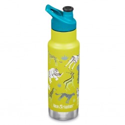 Kid Classic Narrow Safari - Termos din otel inoxidabil 355 ml cu capac sport - Klean Kanteen Kid Classic Narrow Safari - Termos din otel inoxidabil 355 ml cu capac sport - Klean Kanteen