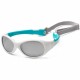 Flex 3/6 ani - White Aqua - Ochelari de soare pentru copii - Koolsun Flex 3/6 ani - White Aqua - Ochelari de soare pentru copii - Koolsun