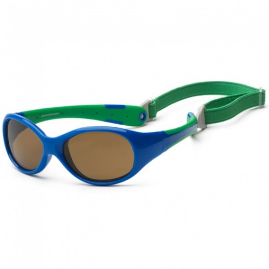 Flex 3/6 ani - Blue Fir - Ochelari de soare pentru copii - Koolsun Flex 3/6 ani - Blue Fir - Ochelari de soare pentru copii - Koolsun