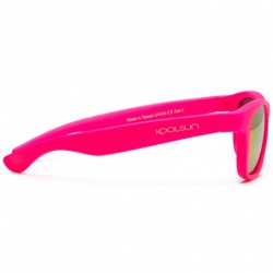 Wave 3/10 ani - Neon Pink - Ochelari de soare pentru copii - Koolsun Wave 3/10 ani - Neon Pink - Ochelari de soare pentru copii - Koolsun