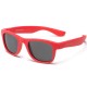 Wave 1/5 ani - Fire Red - Ochelari de soare pentru copii - Koolsun Wave 1/5 ani - Fire Red - Ochelari de soare pentru copii - Koolsun