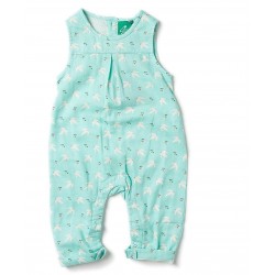 Salopeta de muselina bumbac organic - Little Green Radicals - Flying Free 12/18 luni Salopeta de muselina bumbac organic - Little Green Radicals - Flying Free 12/18 luni