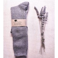 Sosete lungi Pia pentru copii - lana+bumbac organic 26/28 - Lana Bambini - Grey Sosete lungi Pia pentru copii - lana+bumbac organic 26/28 - Lana Bambini - Grey