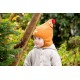 Cagula Max din lana merinos fleece KBT - Pickapooh - Orange Cagula Max din lana merinos fleece KBT - Pickapooh - Orange
