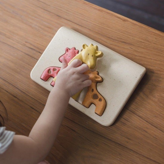 Girafe - Puzzle din lemn Girafe - Puzzle din lemn