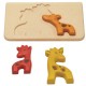 Girafe - Puzzle din lemn Girafe - Puzzle din lemn