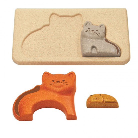 Pisici - Puzzle din lemn Pisici - Puzzle din lemn
