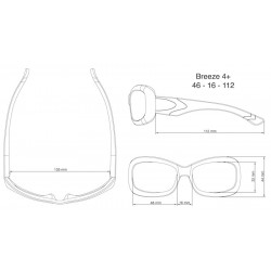 Ochelari de soare polarizati Real Shades Breeze P2 - Light Green&Green Polarized 4+ ani