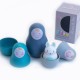 Jucarii multisenzoriale Nesting Babies - Blue Jucarii multisenzoriale Nesting Babies - Blue