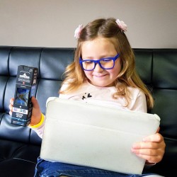 Ochelari Blue Control - Shadez - Blue 3-7 ani