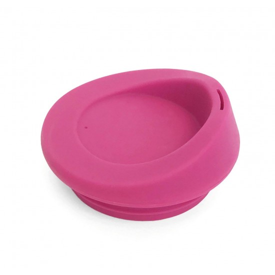 Capac din silicon pentru cafea/ceai Silikids - Hot Pink Capac din silicon pentru cafea/ceai Silikids - Hot Pink