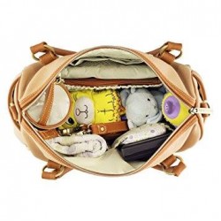 Geanta pentru scutece multifunctionala - timi&leslie - 7 în 1 - Marcelle - Sand Saddle