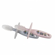 Set 2 jucarii Chubby Blush/Ash pentru dentitie cu protectie anti-inec  Set 2 jucarii Chubby Blush/Ash pentru dentitie cu protectie anti-inec