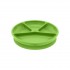 Farfurie de invatare compartimentata - Learning Plate Divided - Green Sprouts - Green